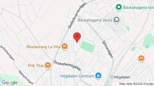 Apartments for rent i Stockholm South - kort over placeringen