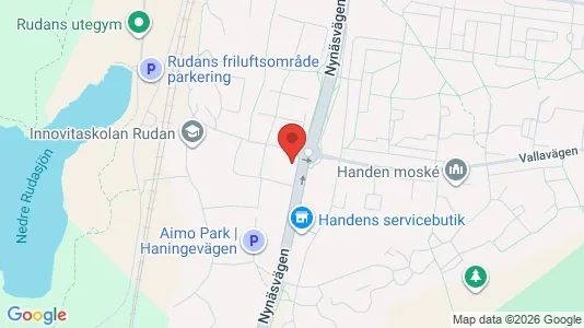Apartments for rent i Haninge - kort over placeringen