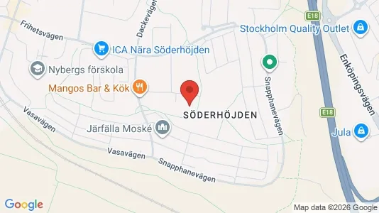 Apartments for rent i Järfälla - kort over placeringen