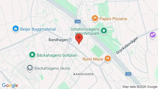Apartments for rent i Stockholm South - kort over placeringen