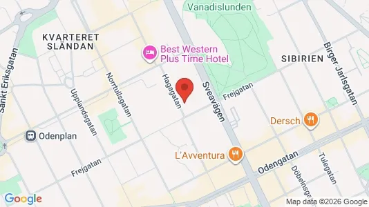 Apartments for rent i Vasastan - kort over placeringen