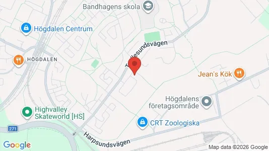 Apartments for rent i Stockholm South - kort over placeringen