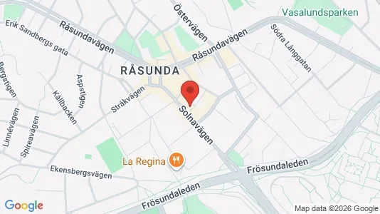 Apartments for rent i Solna - kort over placeringen