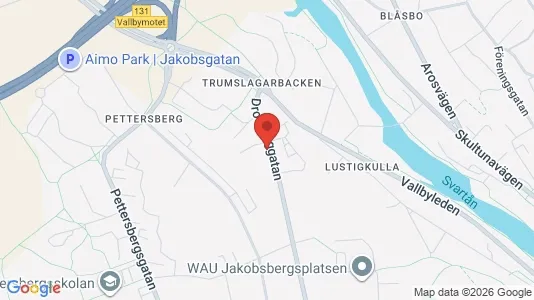 Apartments for rent i Västerås - kort over placeringen