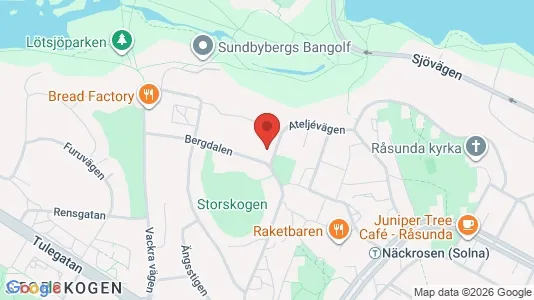 Apartments for rent i Sundbyberg - kort over placeringen