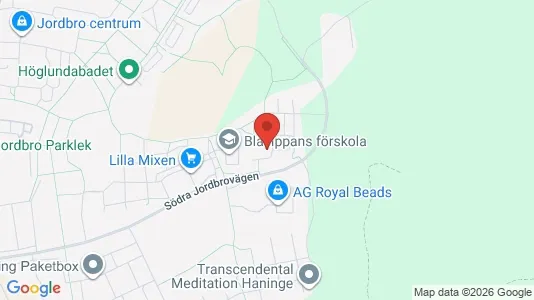 Apartments for rent i Haninge - kort over placeringen