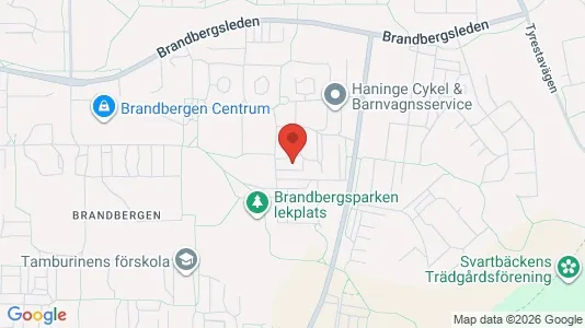 Apartments for rent i Haninge - kort over placeringen
