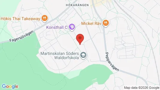 Apartments for rent i Stockholm South - kort over placeringen