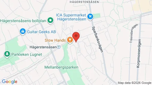 Apartments for rent i Stockholm South - kort over placeringen