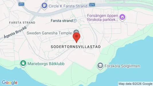 Apartments for rent i Stockholm South - kort over placeringen