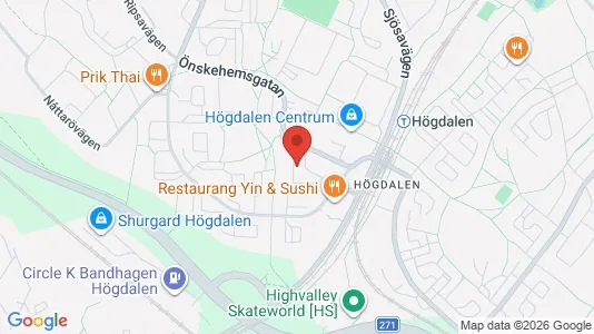 Apartments for rent i Stockholm South - kort over placeringen