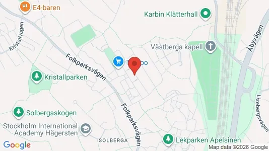 Apartments for rent i Stockholm South - kort over placeringen