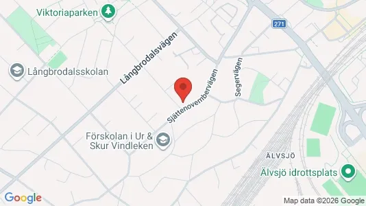 Apartments for rent i Stockholm South - kort over placeringen