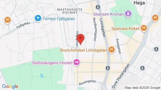 Apartments for rent i Gothenburg City Centre - kort over placeringen