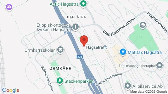 Apartments for rent i Stockholm South - kort over placeringen