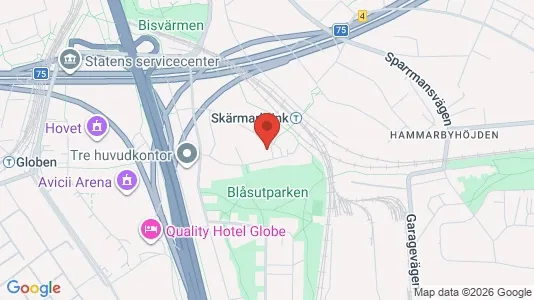 Apartments for rent i Stockholm South - kort over placeringen