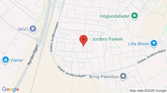 Apartments for rent i Haninge - kort over placeringen