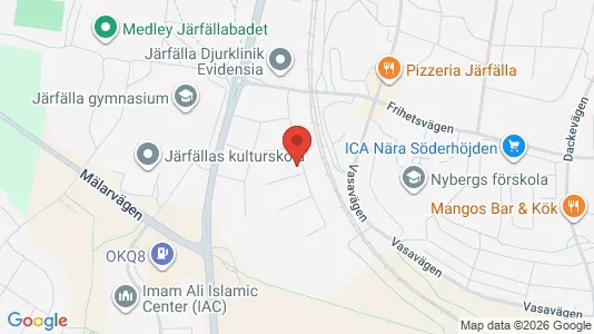 Apartments for rent i Järfälla - kort over placeringen