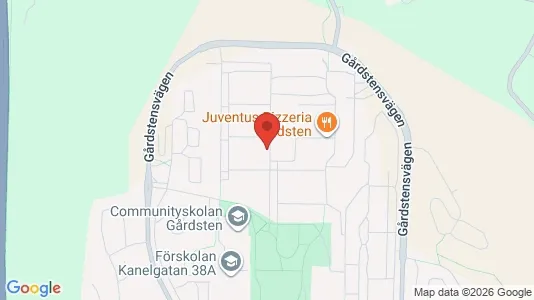 Apartments for rent i Angered - kort over placeringen