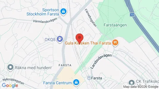 Apartments for rent i Stockholm South - kort over placeringen