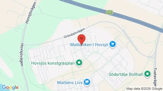 Apartments for rent i Södertälje - kort over placeringen