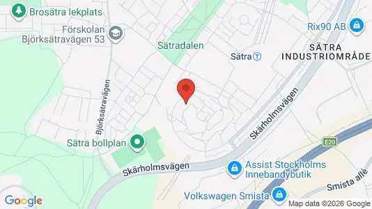 Apartments for rent i Stockholm South - kort over placeringen