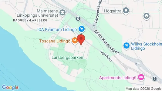 Apartments for rent i Lidingö - kort over placeringen