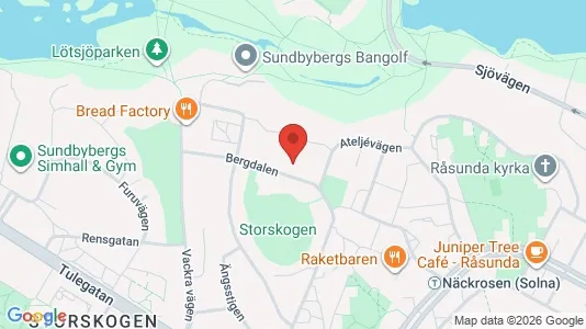 Apartments for rent i Sundbyberg - kort over placeringen