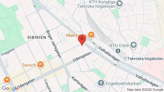 Apartments for rent i Östermalm - kort over placeringen