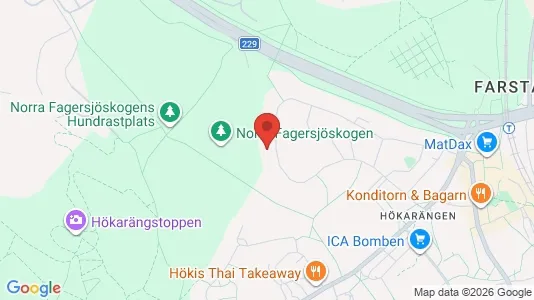 Apartments for rent i Stockholm South - kort over placeringen
