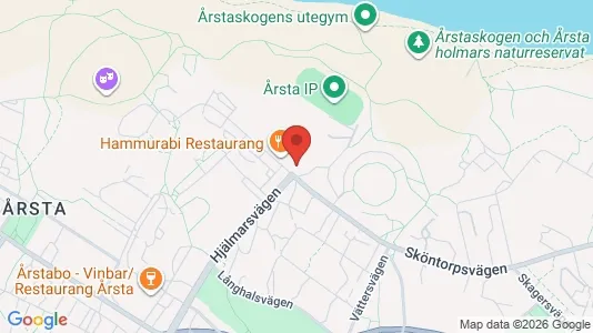 Apartments for rent i Hammarbyhamnen - kort over placeringen