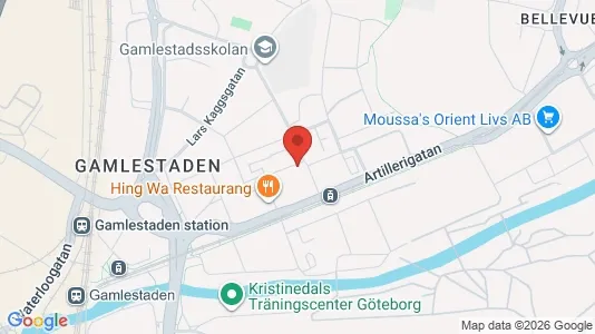 Apartments for rent i Gothenburg East - kort over placeringen