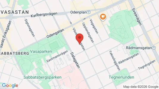 Apartments for rent i Vasastan - kort over placeringen