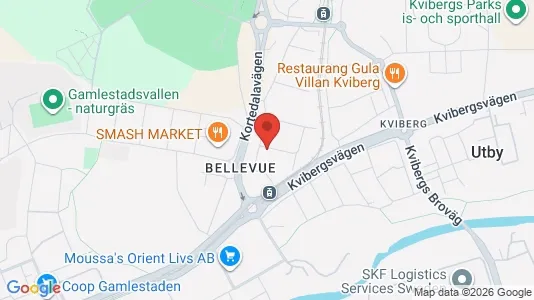 Apartments for rent i Gothenburg East - kort over placeringen