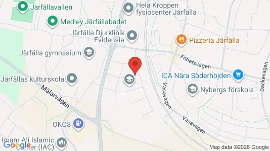 Apartments for rent i Järfälla - kort over placeringen