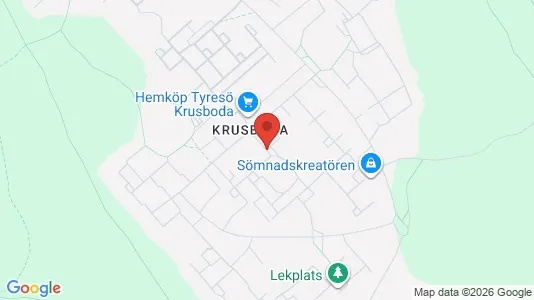 Apartments for rent i Tyresö - kort over placeringen