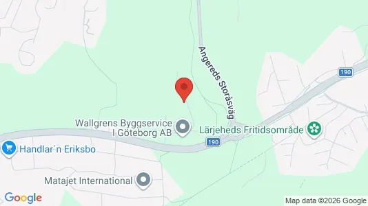 Apartments for rent i Angered - kort over placeringen