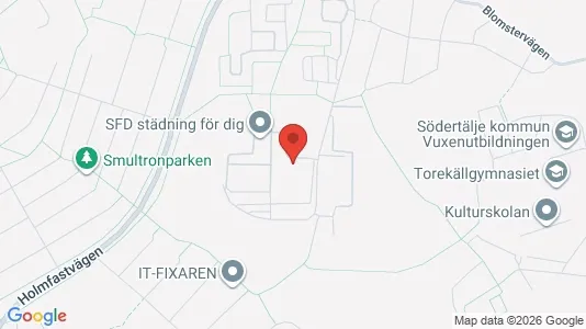 Apartments for rent i Södertälje - kort over placeringen