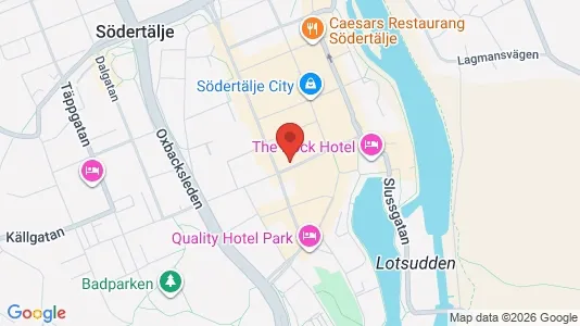 Apartments for rent i Södertälje - kort over placeringen