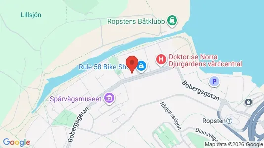 Apartments for rent i Gärdet/Djurgården - kort over placeringen