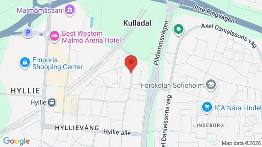 Apartments for rent i Fosie - kort over placeringen