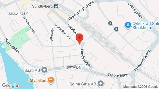 Apartments for rent i Sundbyberg - kort over placeringen