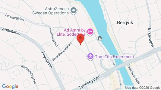 Apartments for rent i Södertälje - kort over placeringen