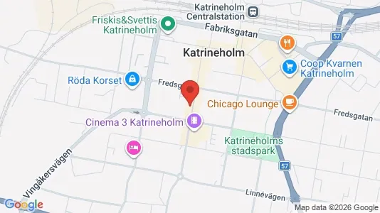Apartments for rent i Katrineholm - kort over placeringen
