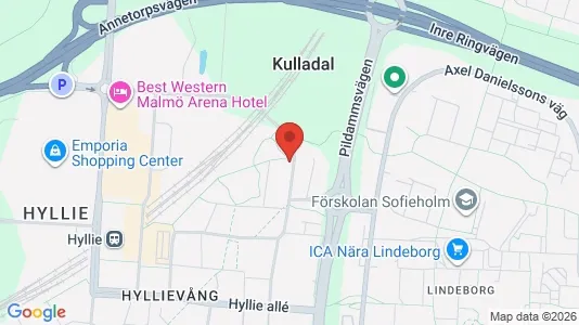Apartments for rent i Fosie - kort over placeringen