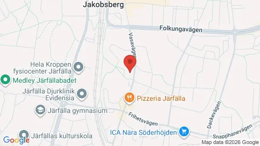 Apartments for rent i Järfälla - kort over placeringen