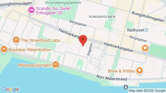 Apartments for rent i Kungsholmen - kort over placeringen