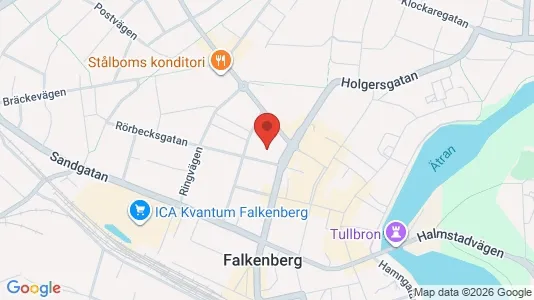Apartments for rent i Falkenberg - kort over placeringen