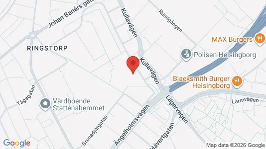 Apartments for rent i Helsingborg - kort over placeringen