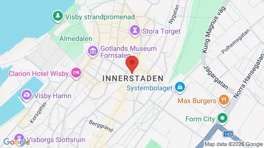Apartments for rent i Gotland - kort over placeringen